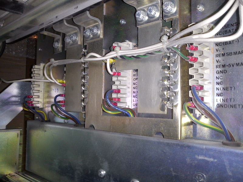 File:ND-5030 snr 129 Power distribution bus bars.jpg